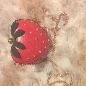 Strawberry Shaped Crossbody Bag